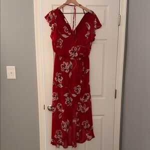 Maurice’s Floral Red Dress